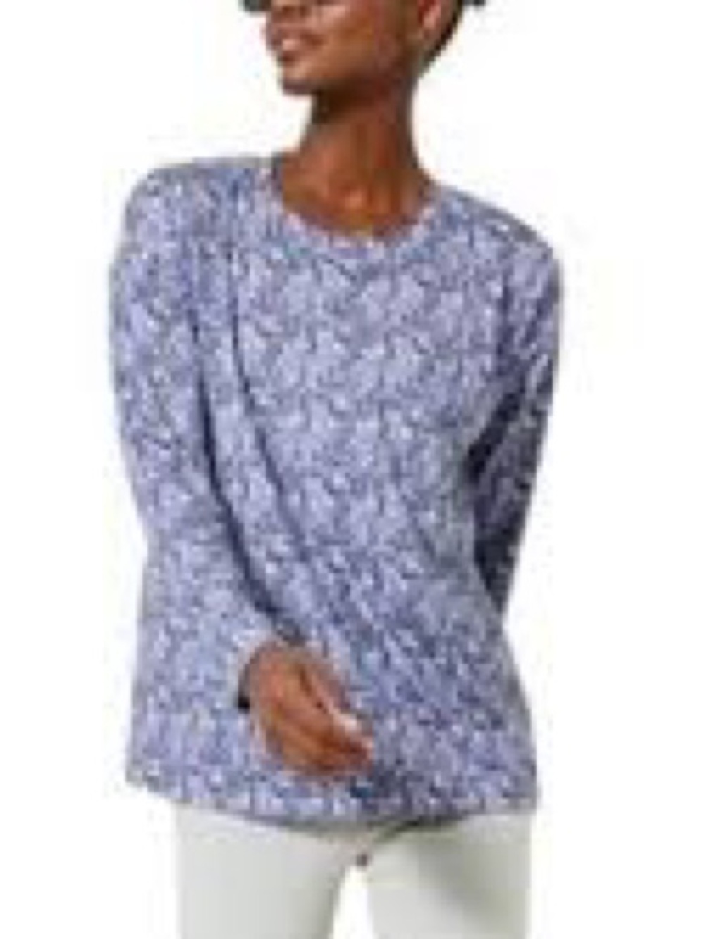 Tuckernuck Sport Ryan Boyfriend Long Sleeve Performance Tee Lilac Vine Medium
